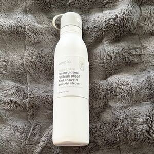 Owala White Insulated Water Bottle with Built-In Straw - 24 oz